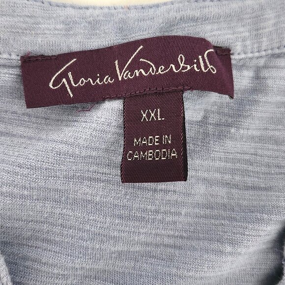 3/4 sleeve, Gloria Vanderbuilt shirt - Picture 4 of 5